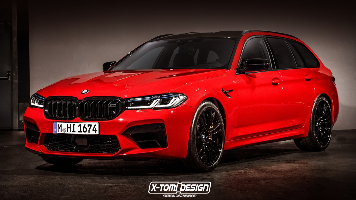 รถใหม่พ่อบ้านซิ่ง BMW M5 Competition Touring จากจินตนาการ | AUTODEFT